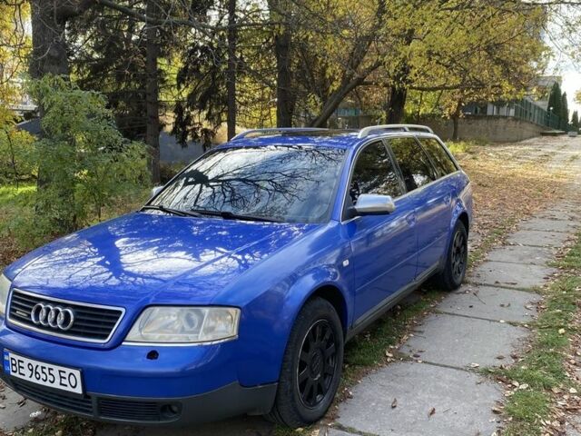 Синий Ауди А6, объемом двигателя 2.5 л и пробегом 406 тыс. км за 4000 $, фото 1 на Automoto.ua