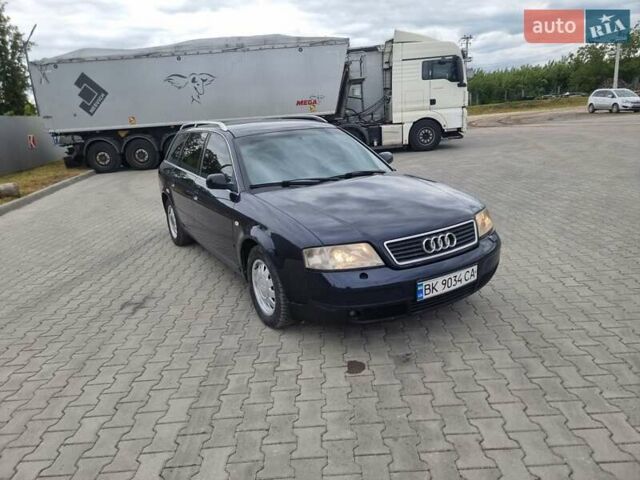 Синий Ауди А6, объемом двигателя 2.4 л и пробегом 388 тыс. км за 4250 $, фото 1 на Automoto.ua