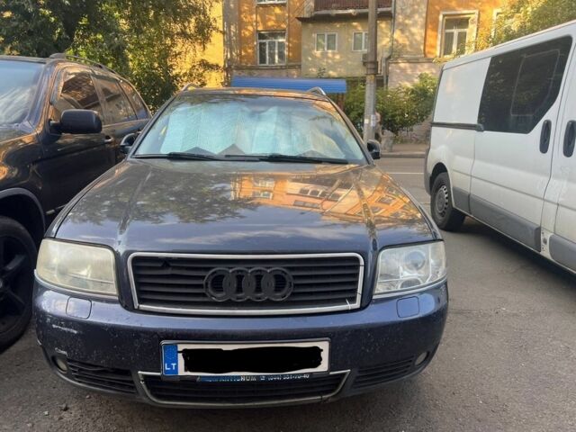Синий Ауди А6, объемом двигателя 2.5 л и пробегом 360 тыс. км за 1991 $, фото 1 на Automoto.ua