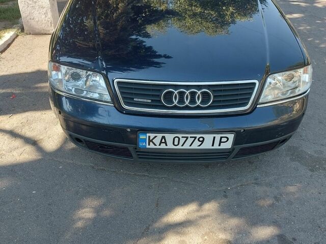 Синий Ауди А6, объемом двигателя 2.8 л и пробегом 430 тыс. км за 3500 $, фото 1 на Automoto.ua