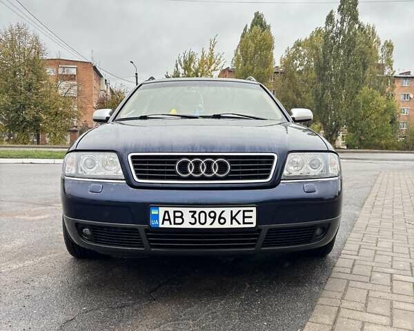 Синий Ауди А6, объемом двигателя 2.5 л и пробегом 315 тыс. км за 4350 $, фото 1 на Automoto.ua