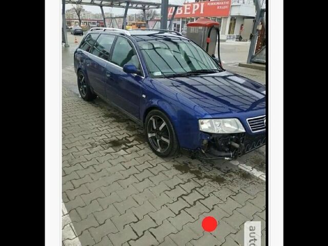 Синий Ауди А6, объемом двигателя 2.5 л и пробегом 361 тыс. км за 4500 $, фото 1 на Automoto.ua