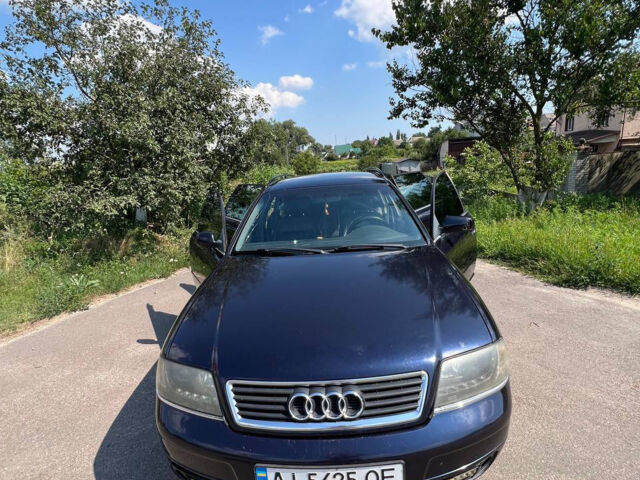 Синий Ауди А6, объемом двигателя 2.5 л и пробегом 255 тыс. км за 3300 $, фото 1 на Automoto.ua