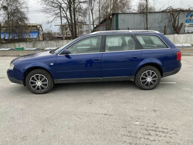 Синий Ауди А6, объемом двигателя 2.5 л и пробегом 380 тыс. км за 3700 $, фото 1 на Automoto.ua