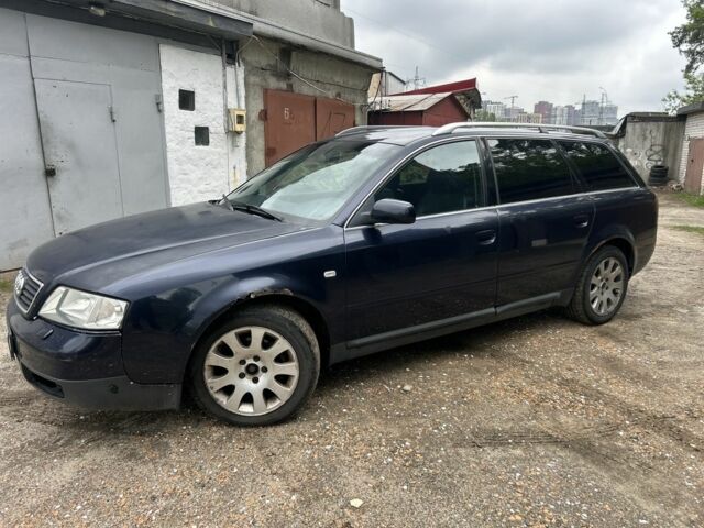 Синий Ауди А6, объемом двигателя 2.5 л и пробегом 450 тыс. км за 1100 $, фото 1 на Automoto.ua