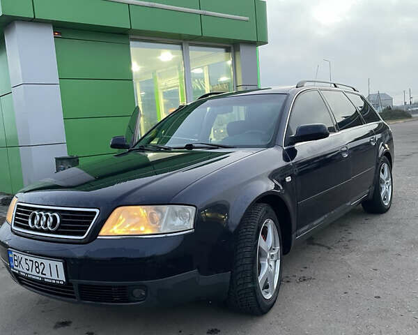 Синий Ауди А6, объемом двигателя 1.8 л и пробегом 305 тыс. км за 4600 $, фото 1 на Automoto.ua