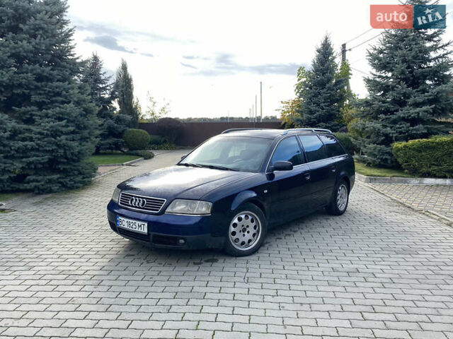 Синий Ауди А6, объемом двигателя 2.5 л и пробегом 330 тыс. км за 3800 $, фото 1 на Automoto.ua