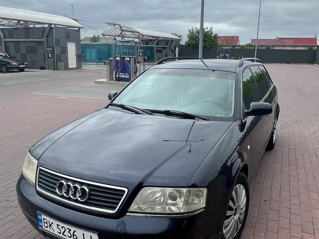 Синий Ауди А6, объемом двигателя 2.5 л и пробегом 390 тыс. км за 3100 $, фото 1 на Automoto.ua