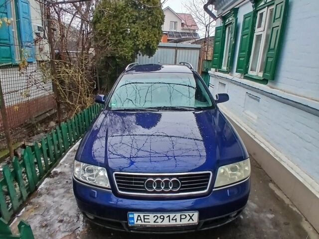 Синий Ауди А6, объемом двигателя 2.5 л и пробегом 350 тыс. км за 3900 $, фото 1 на Automoto.ua
