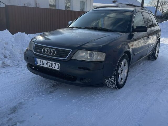 Синій Ауді А6, об'ємом двигуна 2 л та пробігом 380 тис. км за 1600 $, фото 1 на Automoto.ua