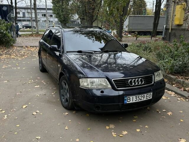 Синий Ауди А6, объемом двигателя 2.5 л и пробегом 483 тыс. км за 3213 $, фото 1 на Automoto.ua