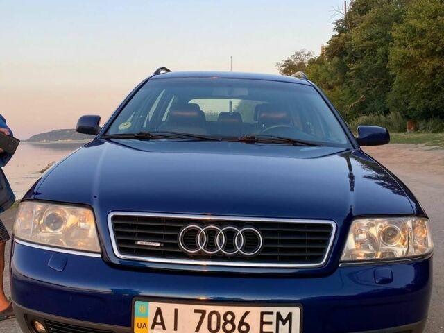 Синий Ауди А6, объемом двигателя 2.5 л и пробегом 300 тыс. км за 5000 $, фото 1 на Automoto.ua