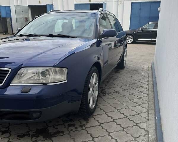 Синий Ауди А6, объемом двигателя 2.5 л и пробегом 325 тыс. км за 4800 $, фото 1 на Automoto.ua