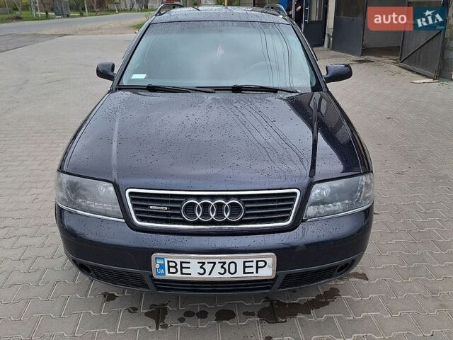 Синий Ауди А6, объемом двигателя 2.5 л и пробегом 387 тыс. км за 3850 $, фото 1 на Automoto.ua