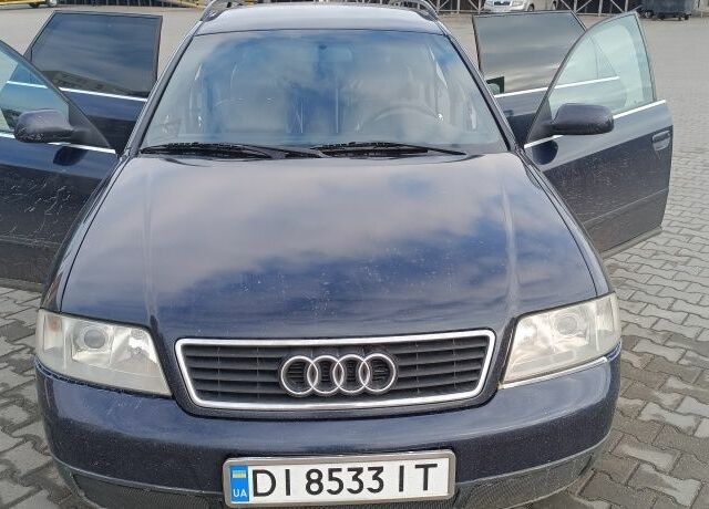Синий Ауди А6, объемом двигателя 2.5 л и пробегом 350 тыс. км за 2610 $, фото 1 на Automoto.ua