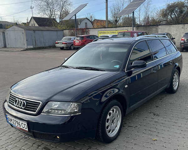 Синий Ауди А6, объемом двигателя 2.5 л и пробегом 275 тыс. км за 3850 $, фото 1 на Automoto.ua