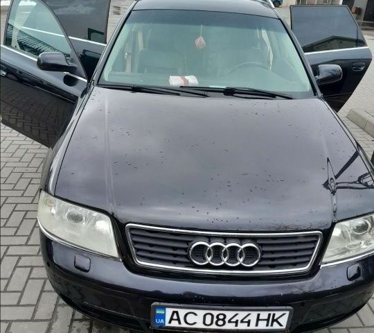 Синий Ауди А6, объемом двигателя 2.4 л и пробегом 400 тыс. км за 3006 $, фото 1 на Automoto.ua