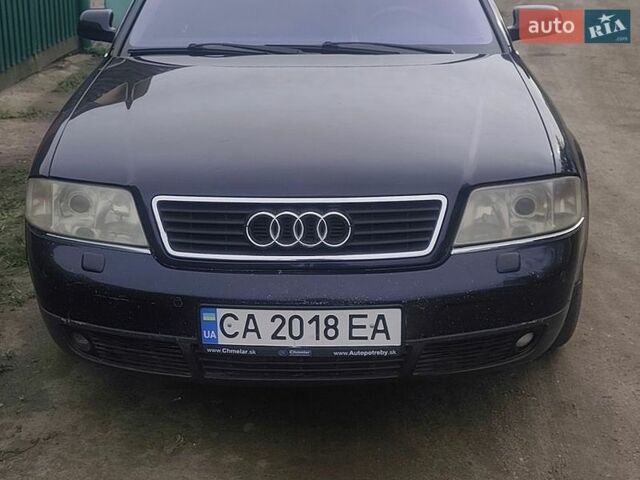 Синий Ауди А6, объемом двигателя 2.5 л и пробегом 317 тыс. км за 3700 $, фото 1 на Automoto.ua