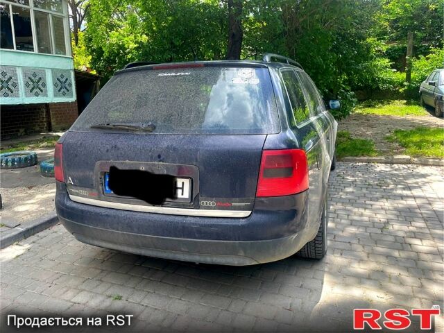 Синий Ауди А6, объемом двигателя 2.5 л и пробегом 406 тыс. км за 2500 $, фото 1 на Automoto.ua