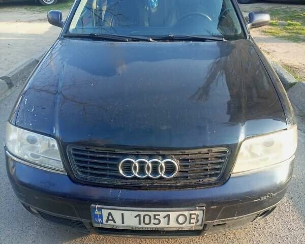 Синій Ауді А6, об'ємом двигуна 2.5 л та пробігом 420 тис. км за 4200 $, фото 1 на Automoto.ua