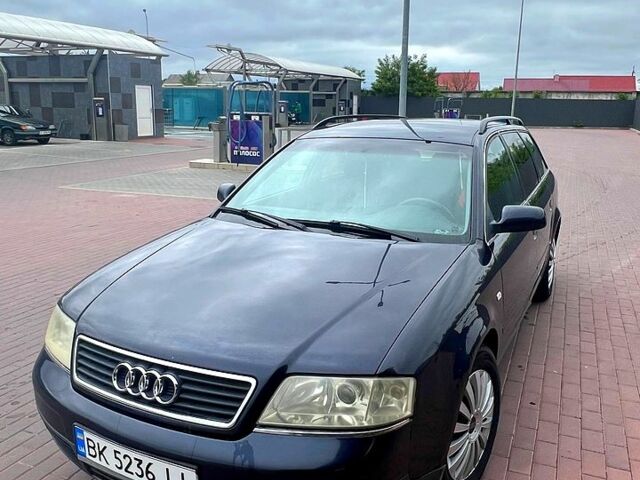 Синий Ауди А6, объемом двигателя 2.5 л и пробегом 165 тыс. км за 3100 $, фото 1 на Automoto.ua