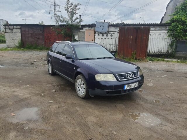 Синий Ауди А6, объемом двигателя 2.5 л и пробегом 400 тыс. км за 1850 $, фото 1 на Automoto.ua