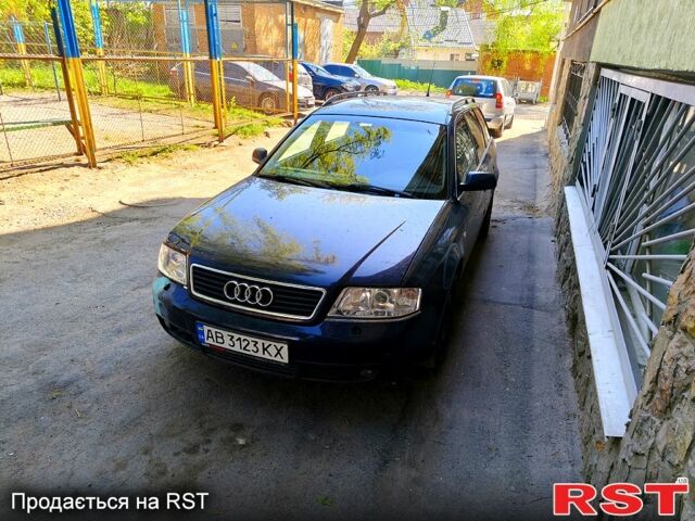 Синий Ауди А6, объемом двигателя 2.5 л и пробегом 286 тыс. км за 3200 $, фото 1 на Automoto.ua