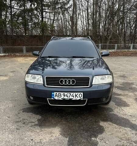 Синий Ауди А6, объемом двигателя 2.4 л и пробегом 311 тыс. км за 4750 $, фото 1 на Automoto.ua