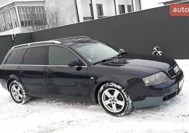 Синий Ауди А6, объемом двигателя 2.5 л и пробегом 239 тыс. км за 4800 $, фото 1 на Automoto.ua