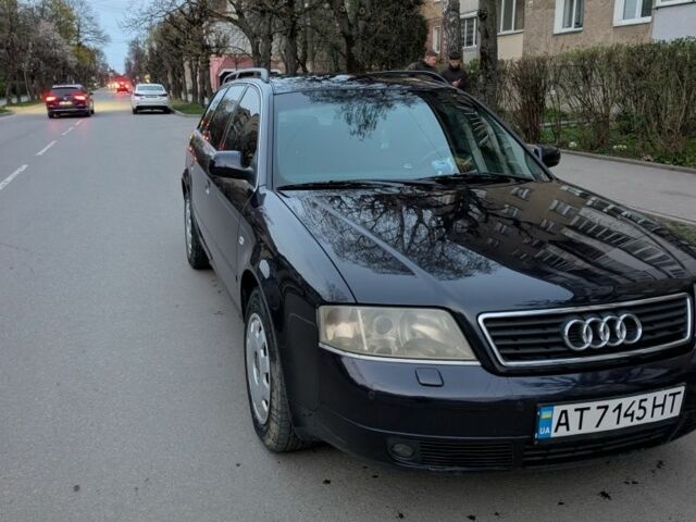 Синий Ауди А6, объемом двигателя 2.5 л и пробегом 375 тыс. км за 3800 $, фото 1 на Automoto.ua