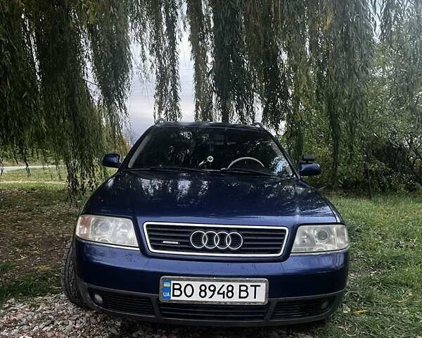 Синий Ауди А6, объемом двигателя 2.5 л и пробегом 356 тыс. км за 4600 $, фото 1 на Automoto.ua