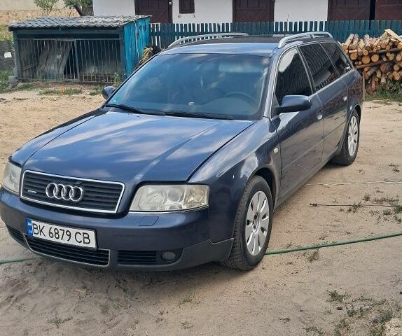 Синий Ауди А6, объемом двигателя 2.5 л и пробегом 420 тыс. км за 2800 $, фото 1 на Automoto.ua