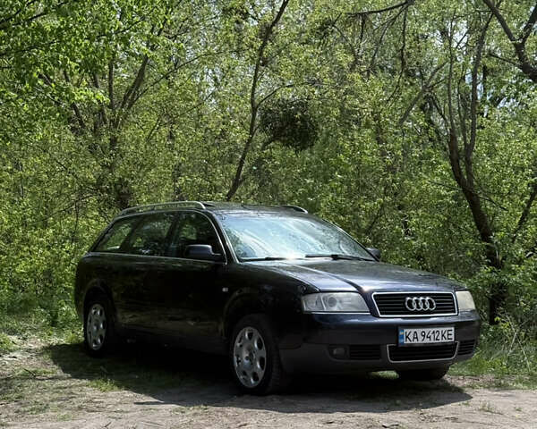 Синий Ауди А6, объемом двигателя 2.5 л и пробегом 398 тыс. км за 3000 $, фото 1 на Automoto.ua