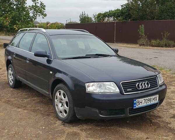 Синий Ауди А6, объемом двигателя 2.5 л и пробегом 350 тыс. км за 3500 $, фото 1 на Automoto.ua