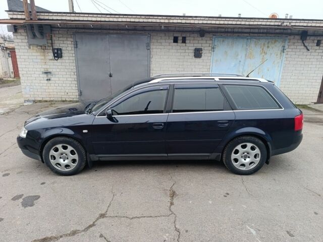 Синий Ауди А6, объемом двигателя 1.9 л и пробегом 349 тыс. км за 6500 $, фото 1 на Automoto.ua