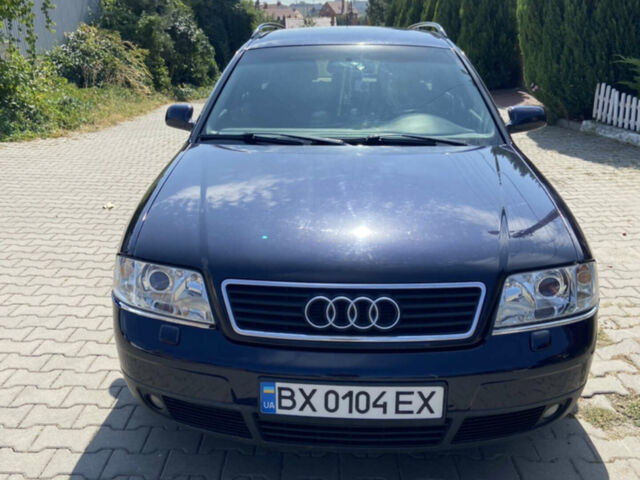 Синий Ауди А6, объемом двигателя 2.5 л и пробегом 370 тыс. км за 3500 $, фото 1 на Automoto.ua