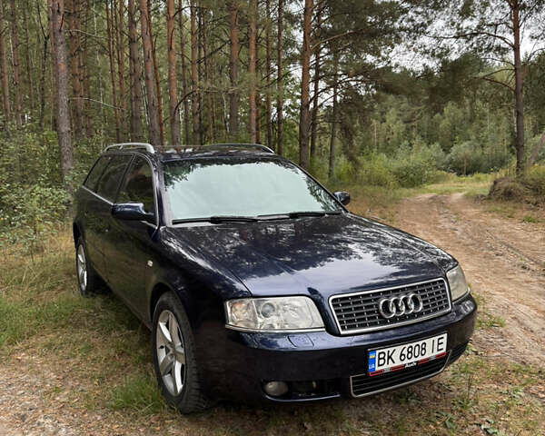 Синій Ауді А6, об'ємом двигуна 2.5 л та пробігом 251 тис. км за 6700 $, фото 1 на Automoto.ua