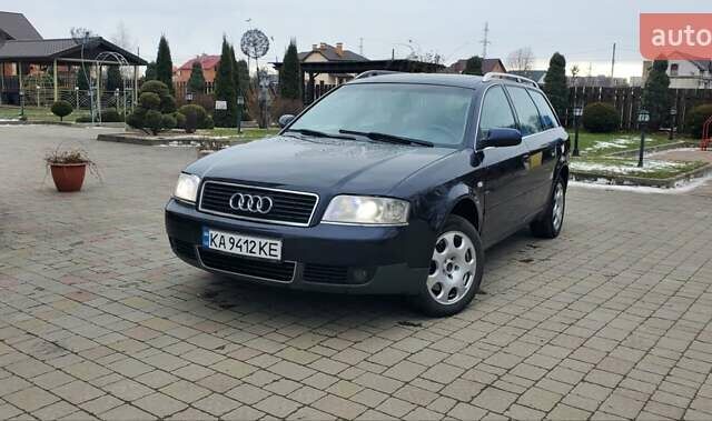 Синий Ауди А6, объемом двигателя 2.5 л и пробегом 400 тыс. км за 3600 $, фото 1 на Automoto.ua