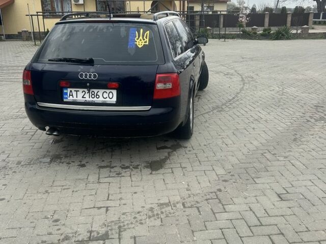 Синий Ауди А6, объемом двигателя 2.5 л и пробегом 320 тыс. км за 3250 $, фото 1 на Automoto.ua