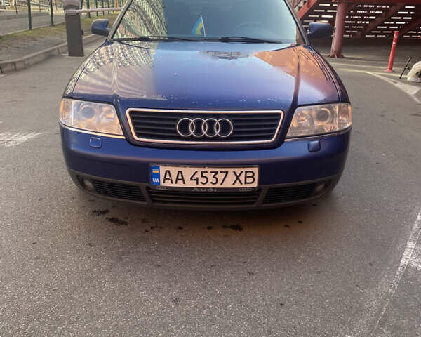 Синий Ауди А6, объемом двигателя 2.5 л и пробегом 335 тыс. км за 4999 $, фото 1 на Automoto.ua