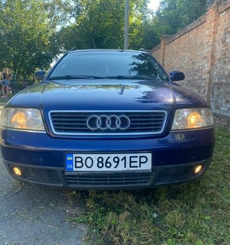 Синий Ауди А6, объемом двигателя 2.5 л и пробегом 320 тыс. км за 4000 $, фото 1 на Automoto.ua