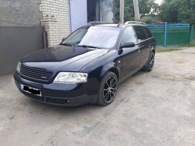 Синий Ауди А6, объемом двигателя 2.5 л и пробегом 345 тыс. км за 2000 $, фото 1 на Automoto.ua