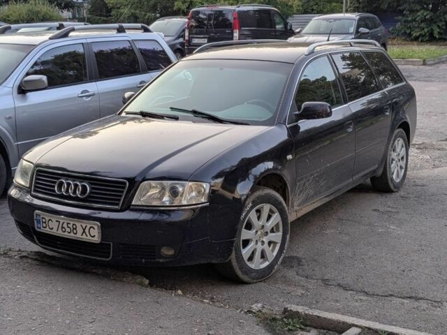Синий Ауди А6, объемом двигателя 2 л и пробегом 400 тыс. км за 3314 $, фото 1 на Automoto.ua