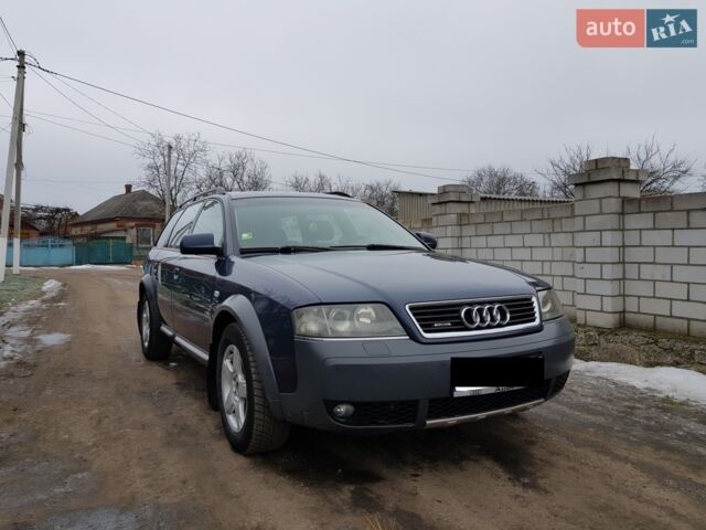 Синий Ауди А6, объемом двигателя 2.5 л и пробегом 293 тыс. км за 6200 $, фото 1 на Automoto.ua