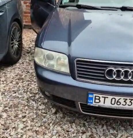 Синий Ауди А6, объемом двигателя 2.5 л и пробегом 320 тыс. км за 4200 $, фото 1 на Automoto.ua