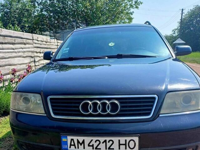 Синій Ауді А6, об'ємом двигуна 2.5 л та пробігом 470 тис. км за 2500 $, фото 1 на Automoto.ua