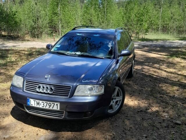 Синий Ауди А6, объемом двигателя 2 л и пробегом 400 тыс. км за 2200 $, фото 1 на Automoto.ua
