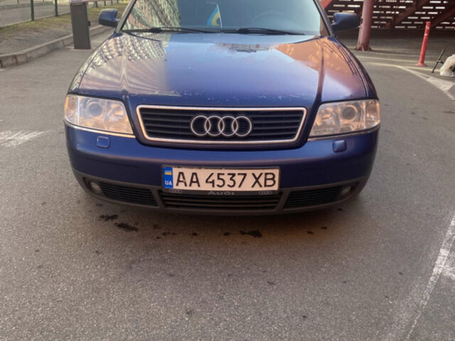 Синий Ауди А6, объемом двигателя 2.5 л и пробегом 335 тыс. км за 4999 $, фото 1 на Automoto.ua