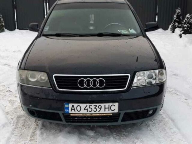 Синий Ауди А6, объемом двигателя 2.5 л и пробегом 239 тыс. км за 4800 $, фото 1 на Automoto.ua