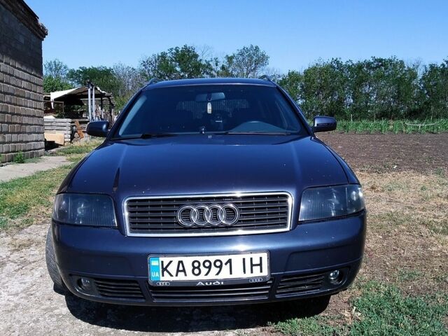 Синий Ауди А6, объемом двигателя 1.9 л и пробегом 420 тыс. км за 4200 $, фото 1 на Automoto.ua